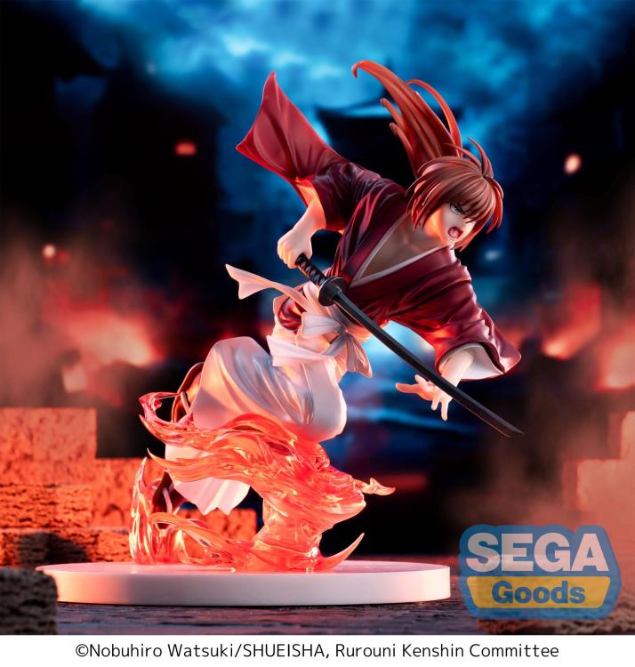SEGA LUMINASTA FIGURE RUROUNI KENSHIN - KENSHIN HIMURA SEGA LUMINASTA FIGURE RUROUNI KENSHIN - KENSHIN HIMURA